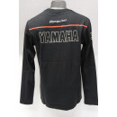 Yamaha HE. Langarmshirt Poche schwarz M