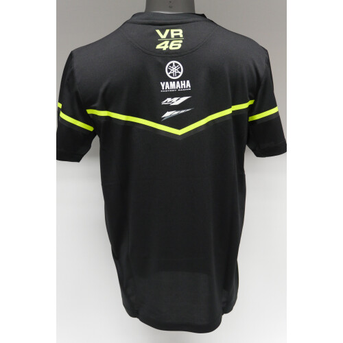 Yamaha VR46 Herren T-Shirt Schwarz S