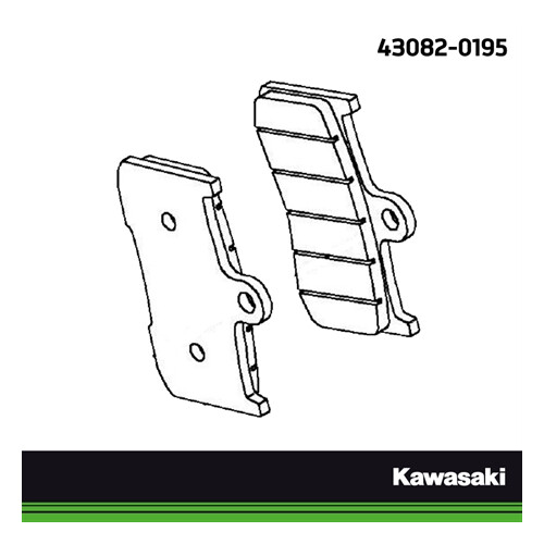 Kawasaki Bremsbelag (43082-0195)
