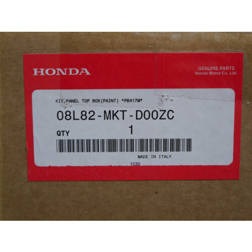 Honda Topcase Farbeinsatz blau